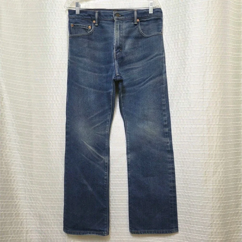 Levi's 517 Jeans Men’s 33x30 Bootcut Indigo Blue Denim